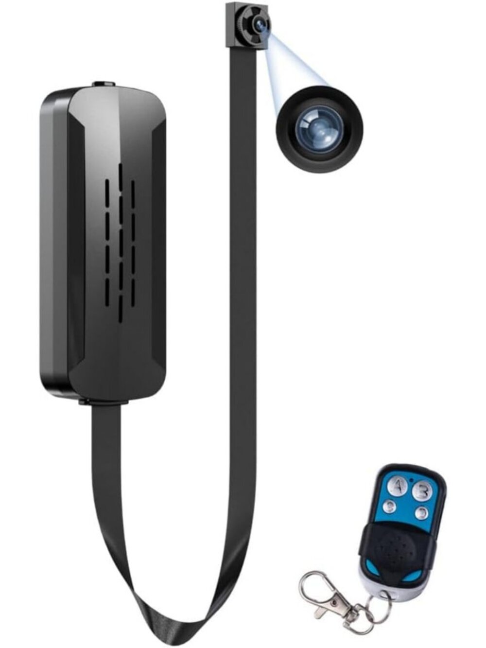 Ultra 4K HD Mini Hidden Camera - DIY Tiny Security Cam with Motion Detection